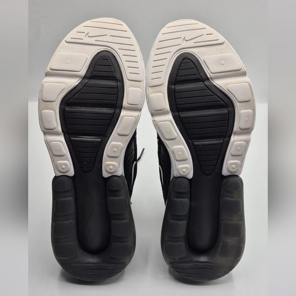 Nike Air Max 270 Triple Black Athletic Shoes